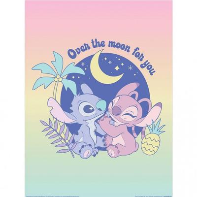 Über dem Mond-Druck