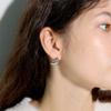 Les Bijoux Philosophy LB_Triangle stripes earring_SILVER