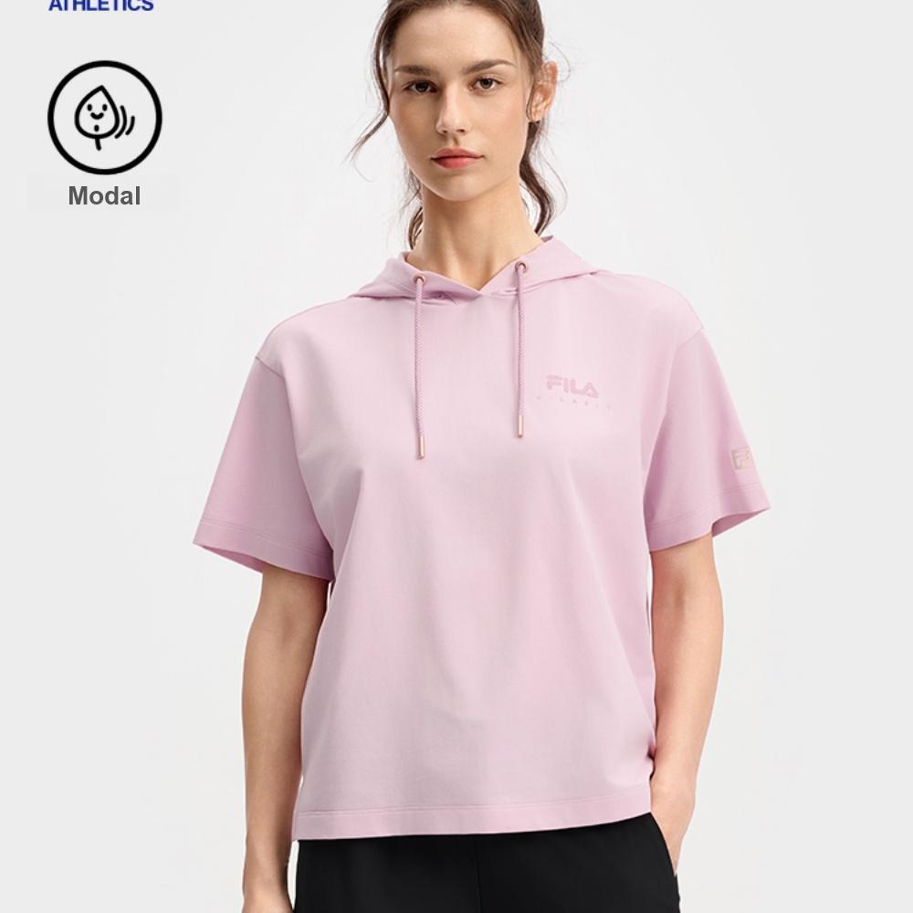 Fila Fitness Classic Versatile Comfortable Simple Short Sleeve T-Shirt Women Tops A11W531117F-VT