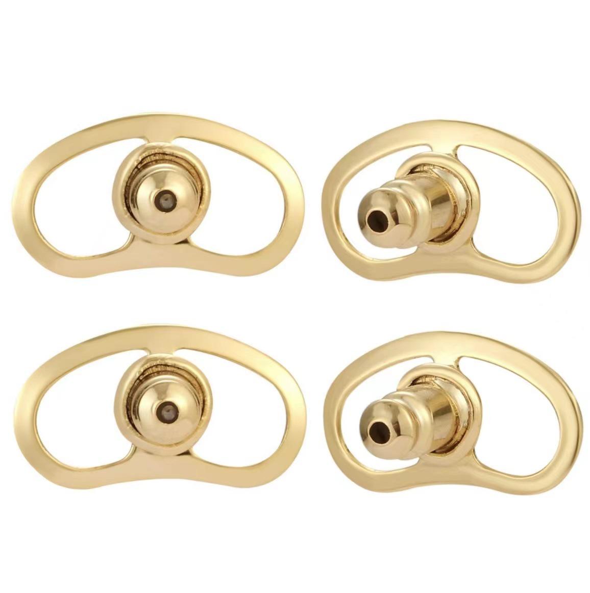 

Поддержка ушей «пятачок»: Противокапельный стабилизатор серег и подъемная заглушка Pig Nose Ear Plug Support золотой