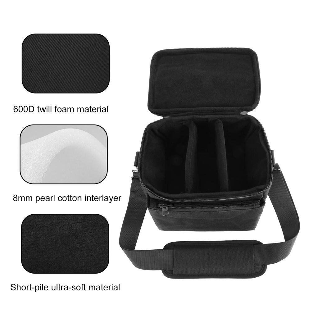 Camera Bags Case For Photographer DSLR Camera Bag with Adjustable Strap Camera Sling Crossbody Bag Camera Bag Accessories