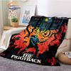 Horror Series Stranger Things Series Flannel Blanket Bedroom Sofa Bed Four Seasons Soft Blanket Travel Light Comfortable Blanket