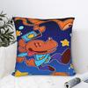 D-Dog Man DogmanS Movie Comic Pillow Case  Graphic Pillow Cover Retro Trendy Cushion Cover For Sofa Home Decoration