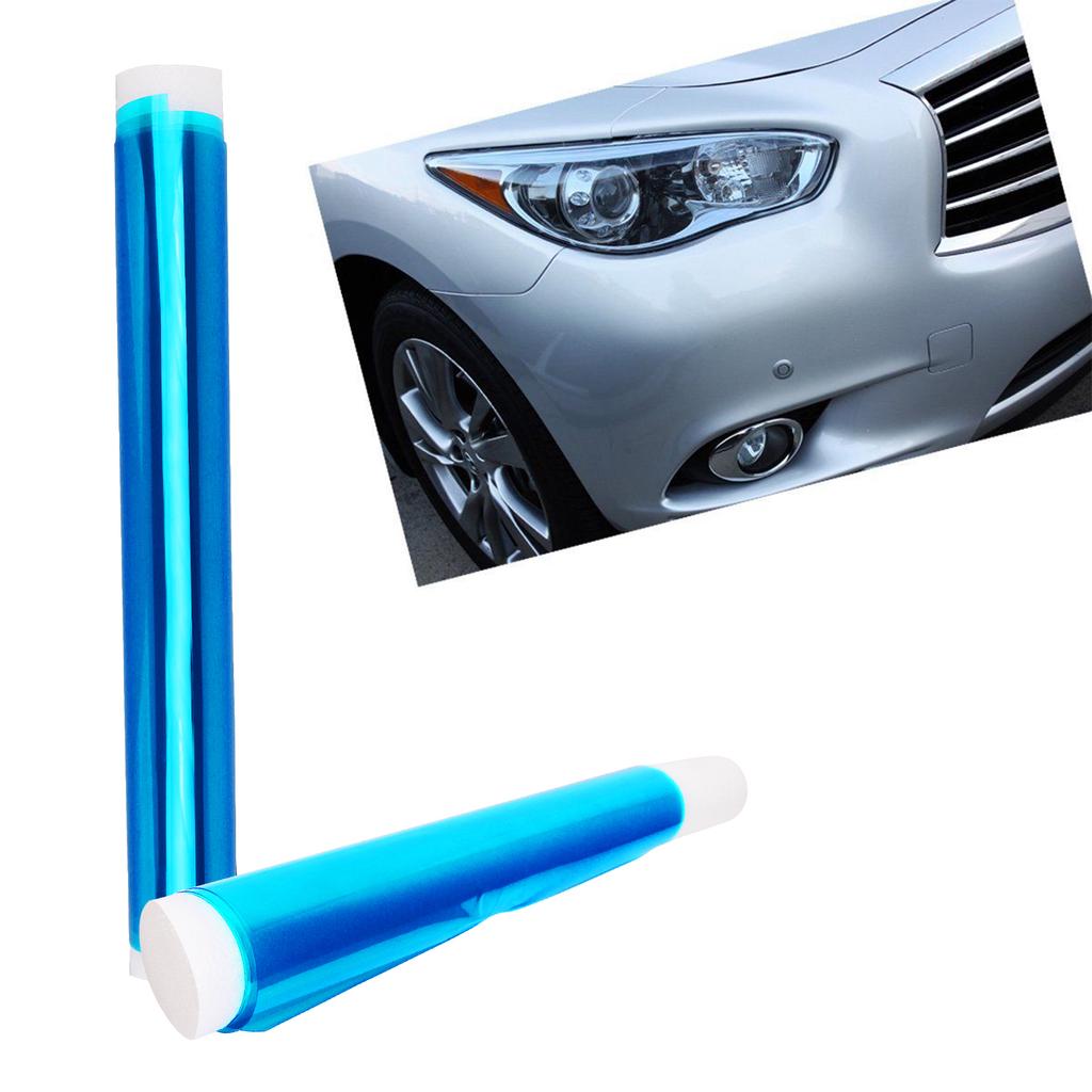 30x60cm Car Headlight Film Transpare Vinyl Self Adhesive Sticker for Car Smoke Fog Light HeadLight Taillight Colored Wrap