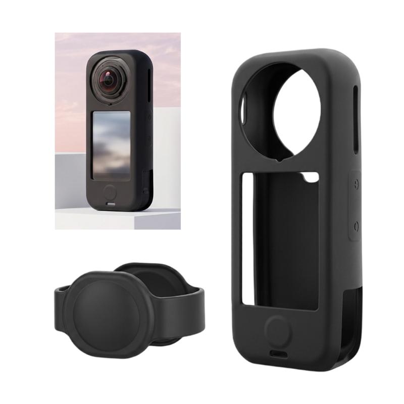 Premium Elastic Silicone Protective Cover For X4 Air Camera Case Shockproof And Scratch Resistant Lens Cover AntiSlip