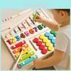 Wooden Four In One Magnetic Puzzle Board Educational Toy For Toddlers