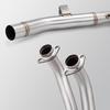 For Yamaha Tenere 700 2019-2025 Motorcycle Exhaust Header Pipe with Heat Shield Slip-On Mid Link Pipe Escape Moto
