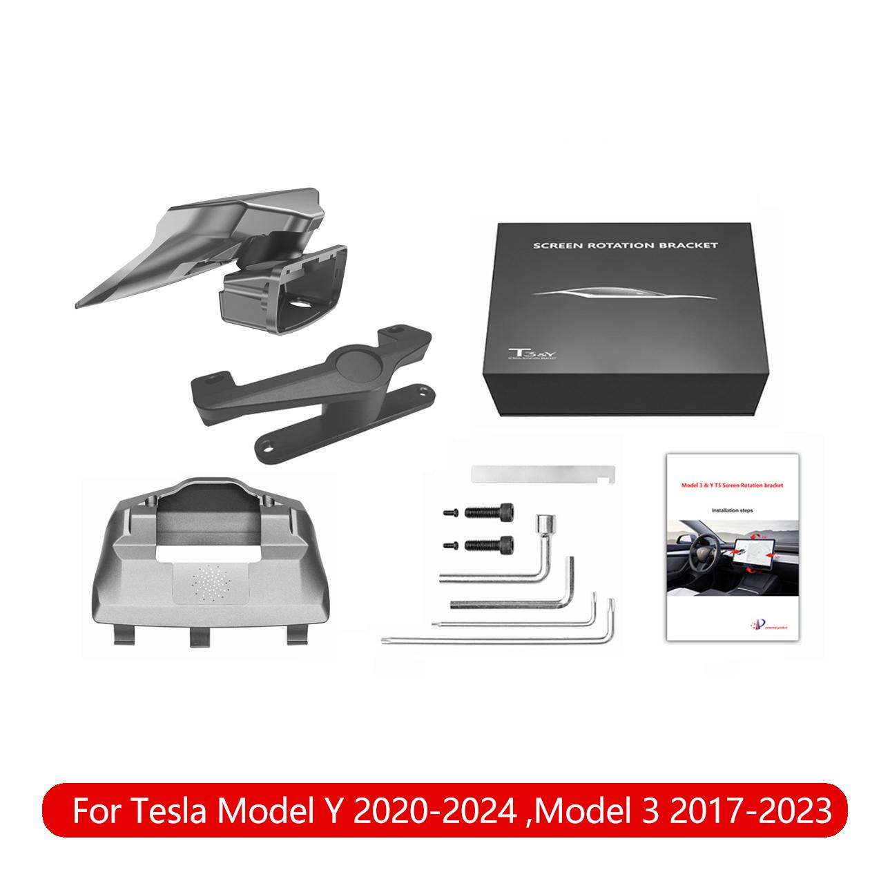 

Screen Rotating Bracket For Model Y/3 Adjustable Up Down Left Right Central Control Large Screen Adjustment Artifact Car Parts
