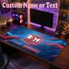 Sydney Roosters Customized Name Text Mouse Pad, Large Desk Mouse Mat Personalized Home Office Present