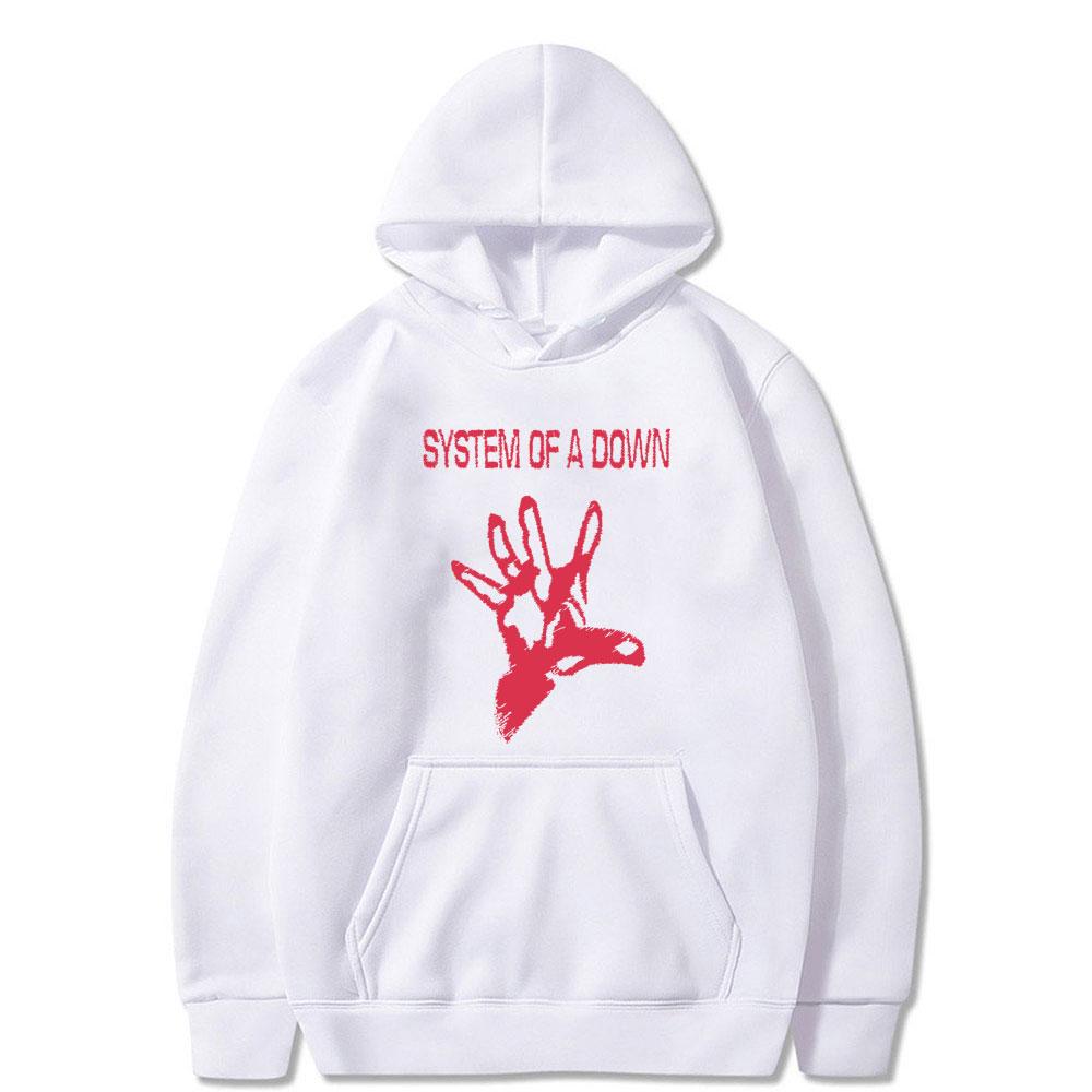 Rock Band System of A Down Album Cover Print Hoodie Male Fashion Popular Streetwear Men Women Alternative Metal Music Hoodies