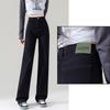 BEAUTIFUL WARDROBE Women's Petite High-Waist Straight-Leg Jeans