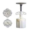 Traditional Moon Cake Molds MidAutumn Festival Moon Cake Maker Cookie Stamps Hand Pressure Moon Cake Bakings Tool