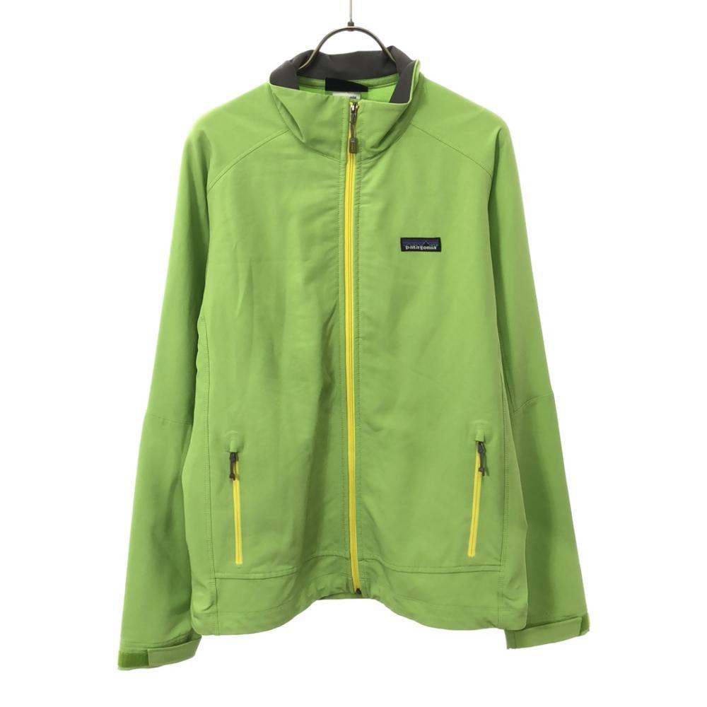 patagonia 83751SP11 Zip jacket S Green x yellow Outdoors Women Used