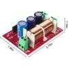 2pcs 400W Adjustable Speaker Crossover 2 Way Treble/Bass 2 Unit Audio Frequency Divider Distributor Filters Updated Version