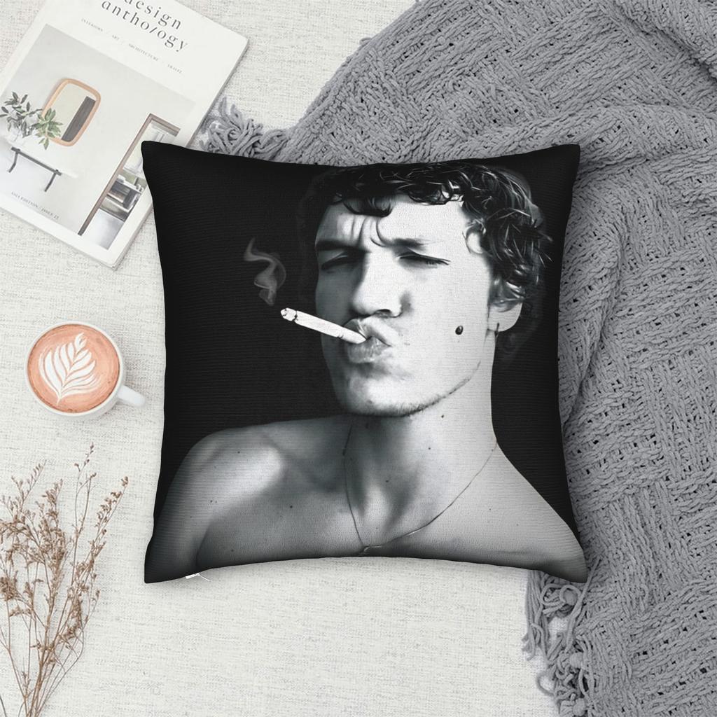 Heated Rivalry Hollander Rozanov Smoking Pillowcase Merch Soft Cushion Cover Pillow Covers Sofa Decor Zippered Multi Size