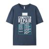 Computer Repair Hourly Rate Computer Technician Funny Shirts Adult T Shirt Mens Gifts Print Camisetas De Hombre