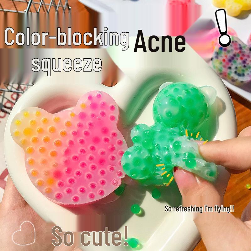 Color-Changing Animal Pimple Popping Novelty Toy for Stress Relief