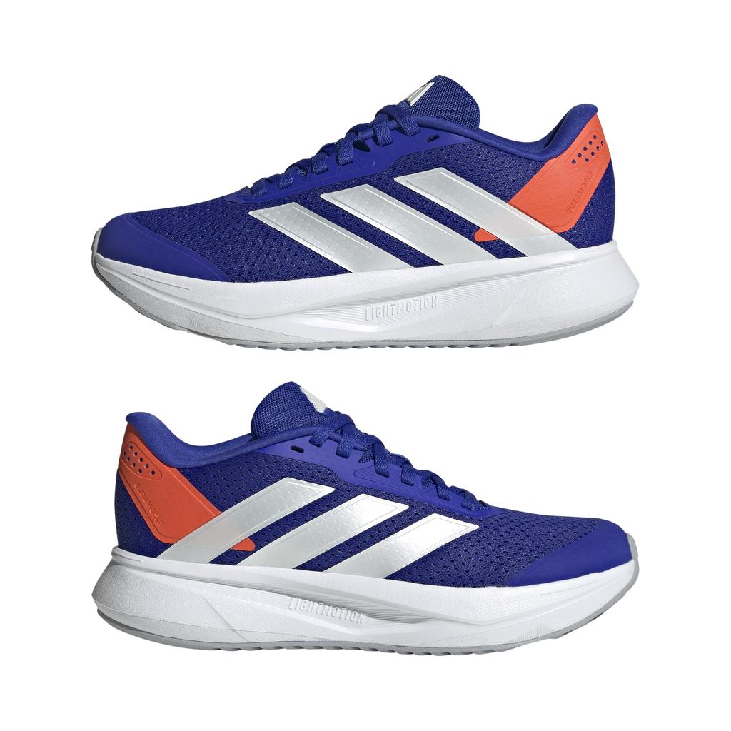 Sneaker Duramo SL2 für Jungen und Lucid Orange cm [Adidas] Kinder Mädchen, 22-25.5cm, NKR86, Blau/Zero Metallic/Impact (IH3596), 22,0