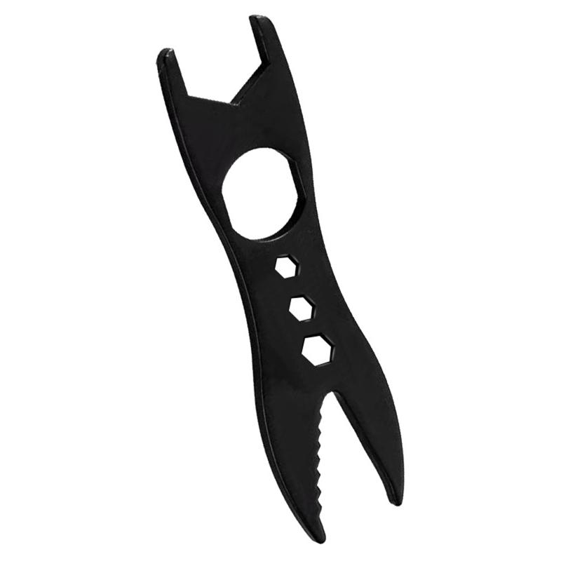 

Для всех размеров винтов Многоцелевой ручной инструмент Сделай сам Многофункциональный двусторонний рожковый ключ Динамометрический ключ Аппаратные инструменты чёрный