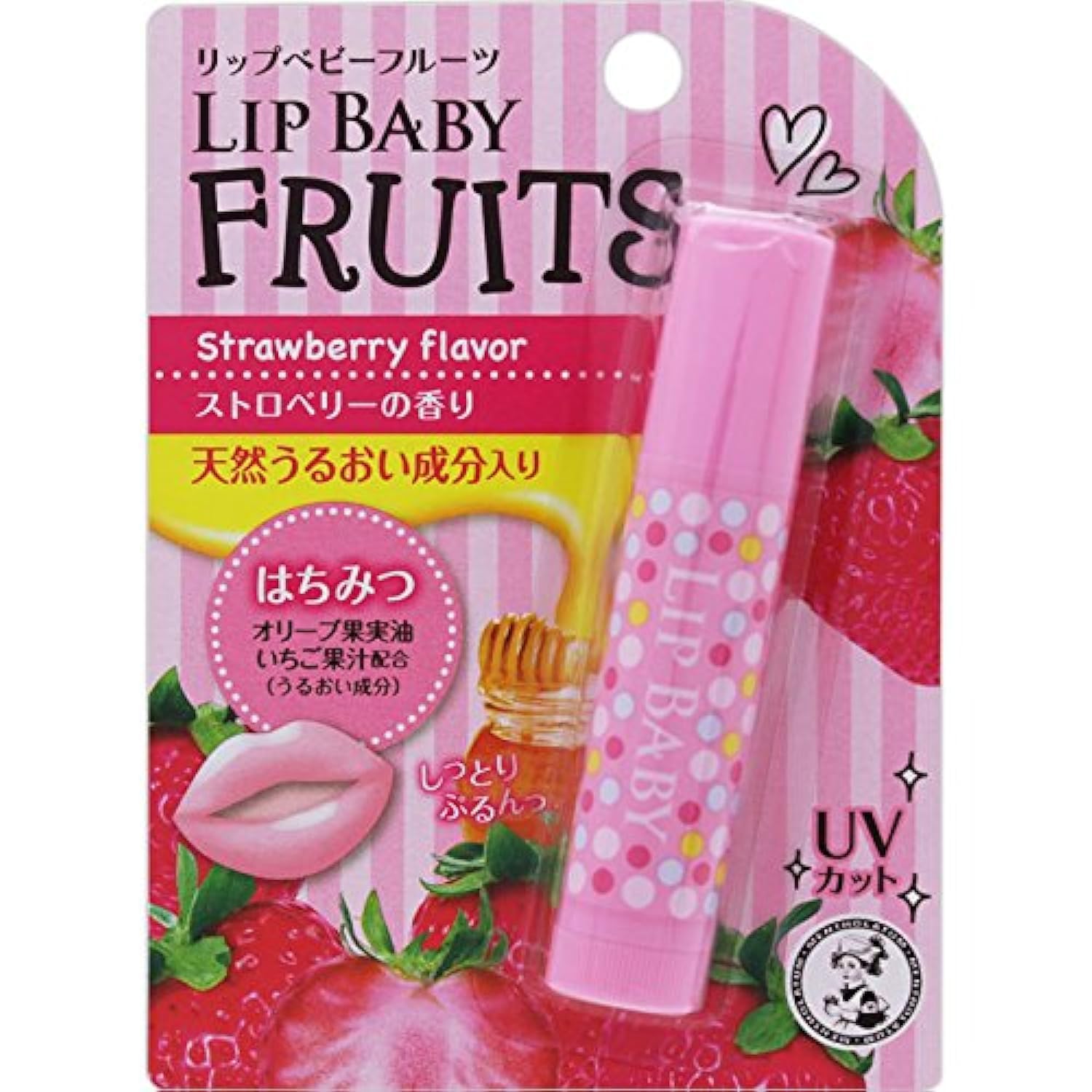 

Mentholatum Lip Baby с фруктовым ароматом клубники 4,5 г