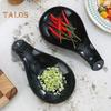 2Pcs Spoon Rest for Stove Top Durable Plastic Spoon Holder Kitchen Utensils Holder Easy To Clean Spoon Mat Compact Size Ladle Holder Stylish Look