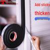 Self-Adhesive Black EVA Foam Strip for Cushioning and Window Sealing 