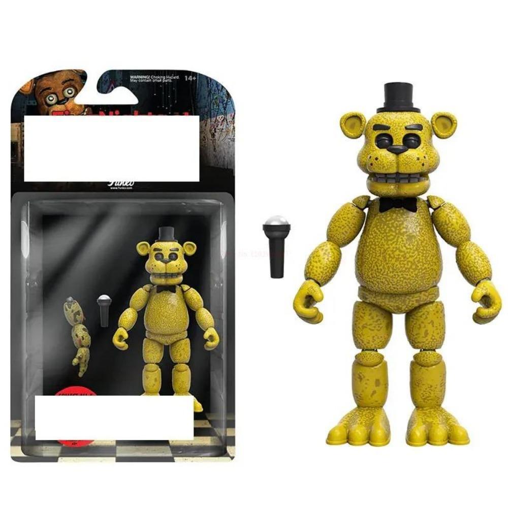Fnaf Bear Midnight Harem Five Nights Joint Movable Detachable Game Action Figure At Five Nights Security Breach Model Kids Toy