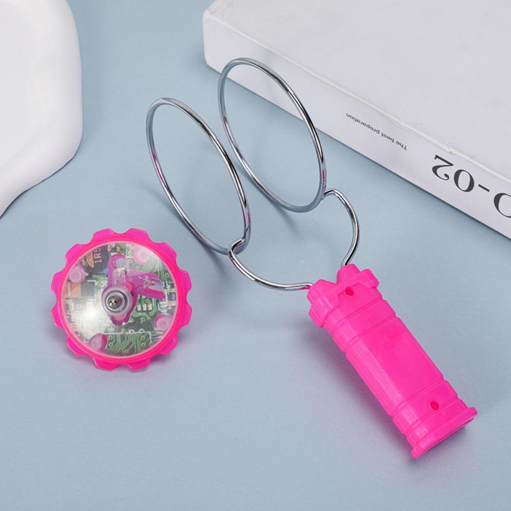 Plastic Magnetic Orbital Gyroscope Magnetic Adsorption Auto Glows Rotating Gyro Party Favors