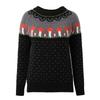Damenmode-Pullover, Rundhalsausschnitt, lockerer Pullover, langärmliger Strickpullover
