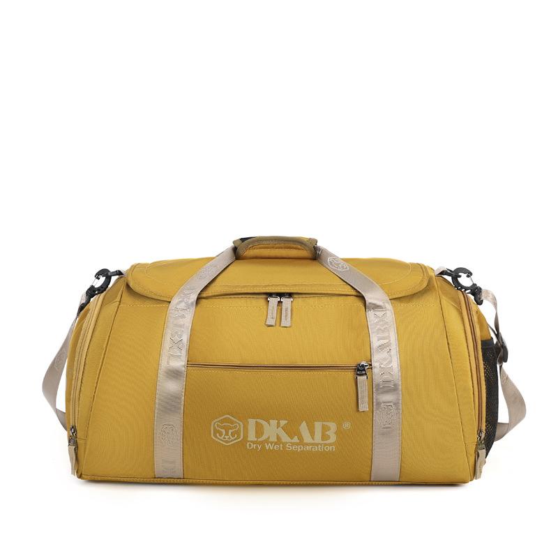 New gym bag short distance duffle bag shoulder bag portable short travel bag clothes storage bag duffle bag waterproof
