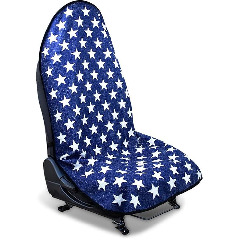 Waterproof Sweating Car Seat Cover For Post Gym Workout, Running, Swimming, Beach And Hiking, Universal Fit Non-Slip Bucket Seat Protector For Cars