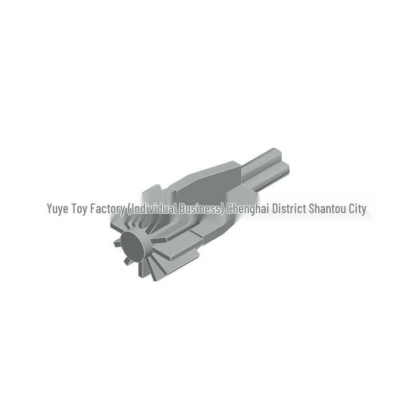 4869 Universal Small Particle Building Block Airplane Engine Fan Blade MOC Accessories 0.5kg