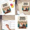 Travel Journal Notebook for Capturing Memory and Adventures Travel Scrapbook Vacation Itinerary Organizers Planner Gift
