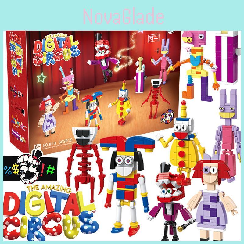 Exciting New Jax Animation Circus Building Blocks Toy Set For Kids With 400 To 800 Pieces
