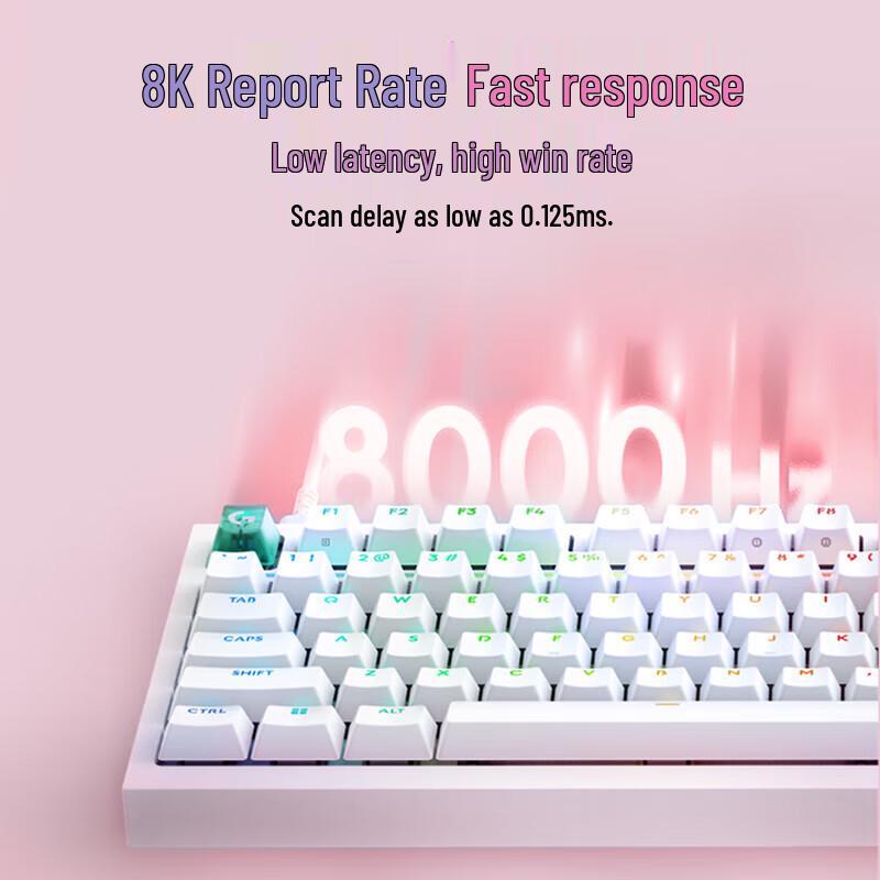 Logitech G316 X 98-Key 8K Wired Hot-Swappable Mechanical Keyboard