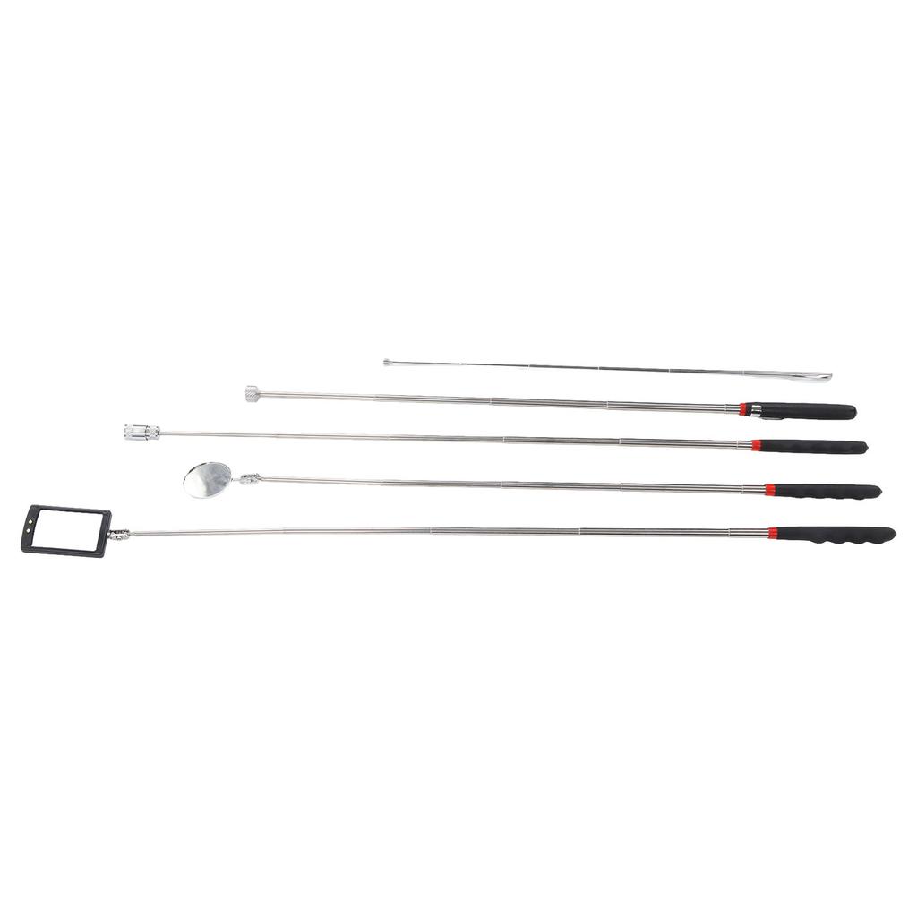 Zestaw 5 sztuk magnetycznych narzędzi do podnoszenia 10 funtów 8 funtów 1,5 funta Laska do podnoszenia Teleskopowe lustro 360 stopni z lampą LED