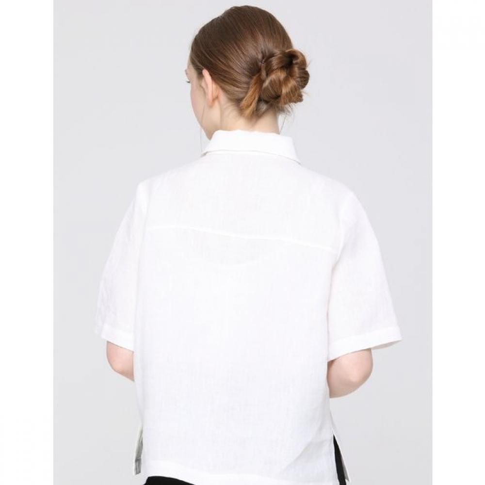 Son Jung Wan Men Lace Pocket Short Sleeve Shirt Zdr6262232