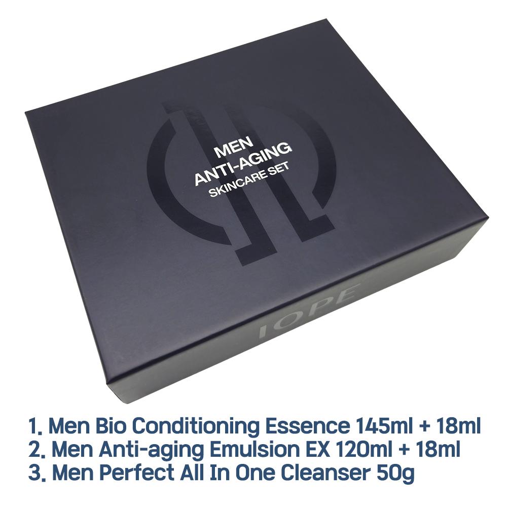 [IOPE] Men Bio Anti-aging Skincare Set (Include 5 items) 1 SET