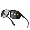 Men Uv400 Sunglasses Large Square Polarized Sport Sunglasses Outdoor Sport Glasses Stylish Square Lens Sunglasses For Shopping