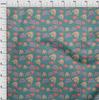 oneOone Cotton Flex Baby Pink Fabric Clothes Kids Sewing Craft Projects Fabric Prints By Yard 40 Inch
