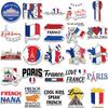10/50Pcs Cartoon French Stickers Aesthetic Graffiti Stickers for DIY Luggage Laptop Skateboard Bicycle Stickers