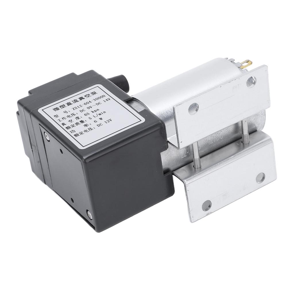 Mini Vacuum Pump Low Noise Handheld ABS Aluminum Negative Pressure Air Suction Pump for Electrical DC12V