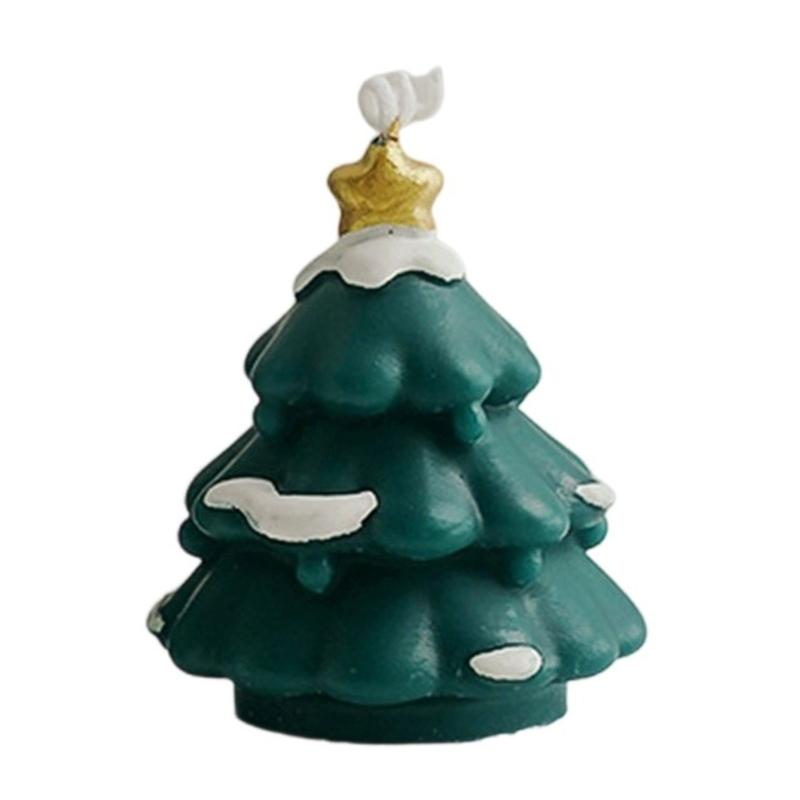 Handmade Christmas Tree Candle With Refined Paraffin And Bean Wax Blend Fragrant Candle