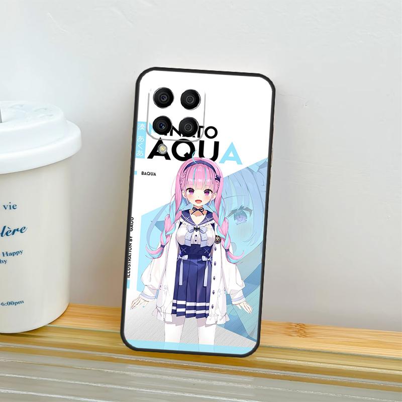 

Minato Aqua Hololive Case For Samsung Galaxy M21 M31 M11 M13 M54 M34 M14 M56 M36 M16 M53 M32 M52 M35 M55 M15 M06 Samsung M55