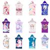 Adult Bath Towel Beach Towel Cape Geometric Print Hooded Bath Towel