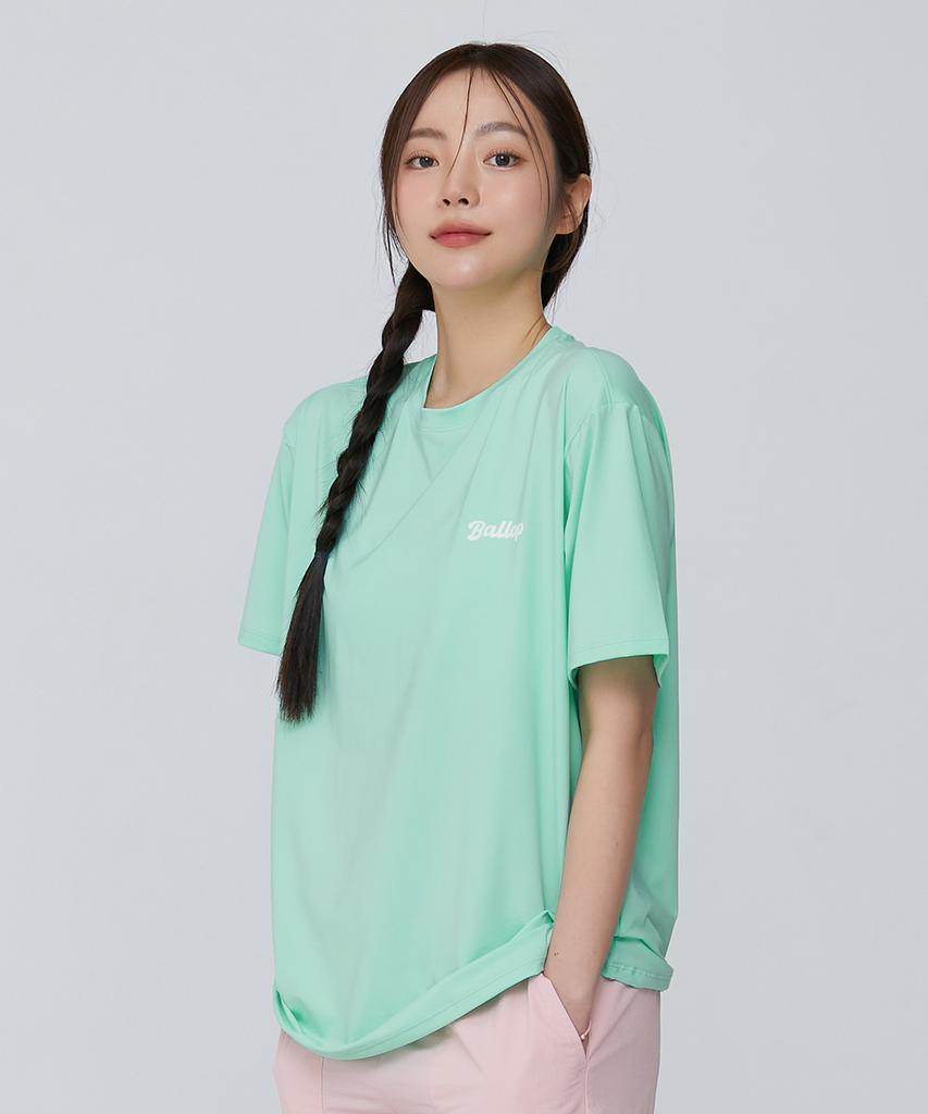 Baellob Impact Semi-Over Short Sleeve Rash Guard Mint