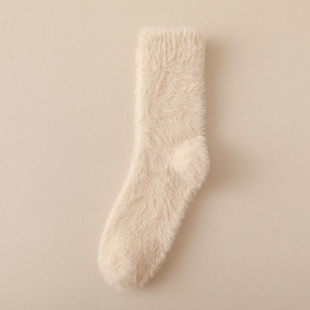 Thickened Fur Socks Keep Warm Short Tube Stockings Soft Winter Socks Winter