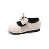 New Spring and Autumn Girls' Fashionable and Comfortable Soft-soled Leather Shoes