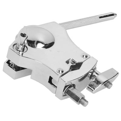Metal Tom Drum Rack Mount Silver Color Percussion Mounting Bracket Drum Mount Bracket  For Drum