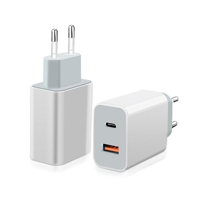 PD20W Dual-port Charger A+C Fast Charging QC3.0 Suitable for Apple IPhone 14 Mobile Phone Direct Charging Accessories